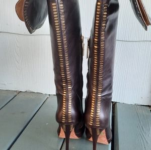 L.A.M.B. junee boots knee high gwen stefani sz 6